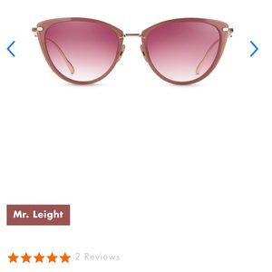 Garrett Leight Mr. Leight Beverly S Sunglasses Rosewood